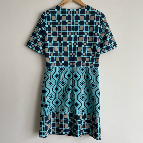 MICHAEL Michael Kors Geometric Mod Print Mini Sheath Dress - Picture 3 of 9